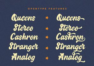 Rizta Hafiq - Retro Bold Script Font