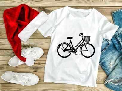 Classic Bicycle with Front Basket