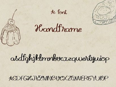Handframe – Raw Handwritten Display Font