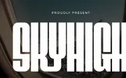 Skyhigh - Condensed Sans Serif