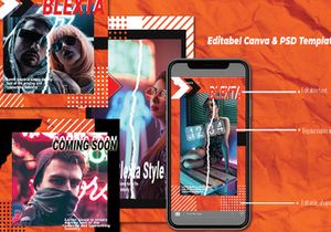 Blexta - Instagram Template