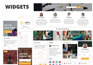 Juvelo UI Kit Figma and Photoshop