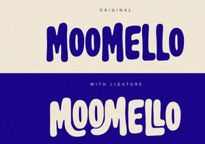 Moomello - Display Font