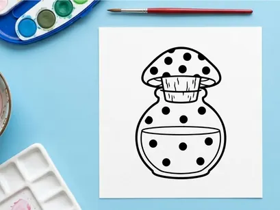 Cute cartoon mushroom salt and pepper shakers set. Whimsical polka dot kitchen condiment dispensers for playful home decor.