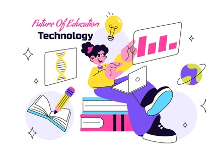 10 Future of Education Technology Illustration