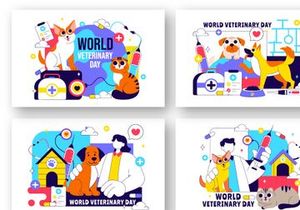 10 World Veterinary Day Illustration