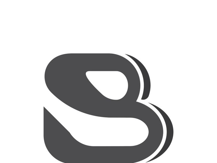 B letter logo template vector illustration