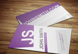 Funky Minimal Business Card Template