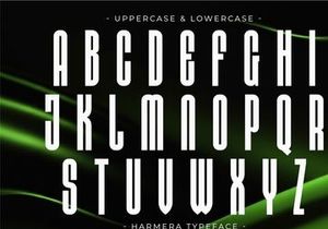 Harmera - Condensed Sans Serif Font