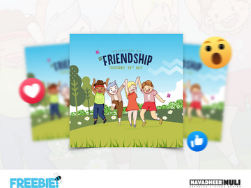 Friendship Day | Poster PSD preview picture