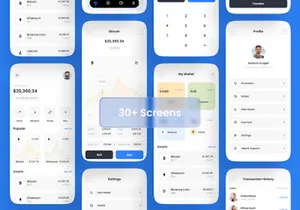 Crypto Wallet App UI Kit