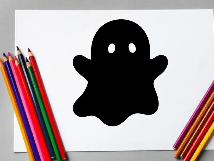 Niedliche Geister-Charakter-Illustration für Halloween oder Kinderdesigns