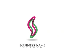 Business corporate S letter logo design vector
