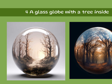 A glass globe with a tree inside preview picture