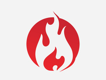 Fire flame vector illustration design