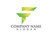 F Logo and symbol vector icon