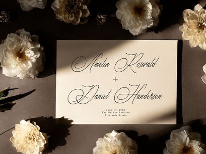 Marseliyon | Elegant Signature Script