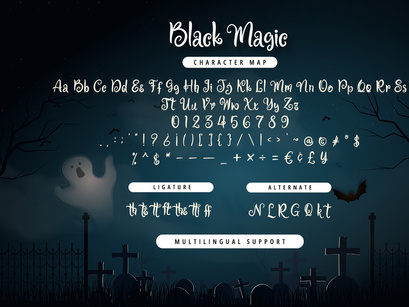 Black Magic - Playful Display Font