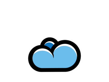 cloud vector  logo template design vector preview picture