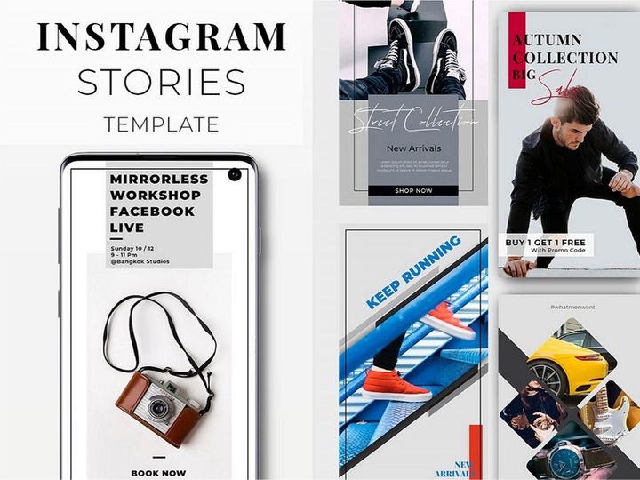 Free Instagram Stories Template