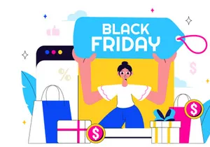 11 Black Friday Sale Event Illustration