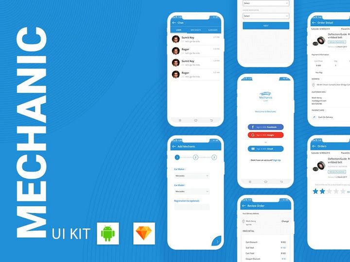 Mechanic UI KIT