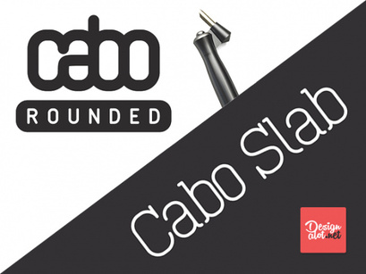 Cabo Slab: 2 free font styles