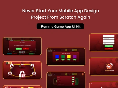 Online Rummy Gaming App, RummyGo, Web Elements