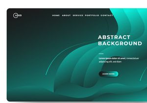 3D Abstract Background Minimal
