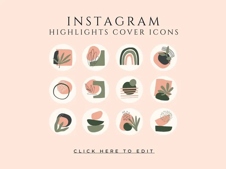 Instagram Highlight Cover Icons
