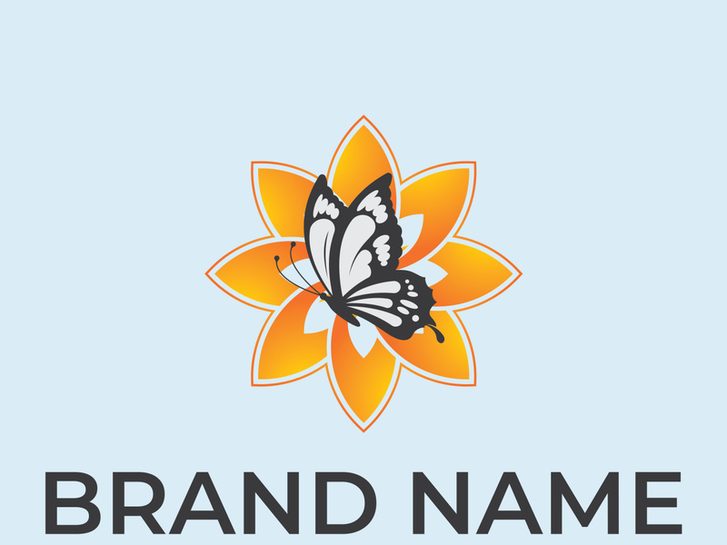 Butterfly logo design