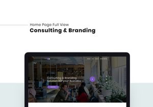 Splendor Consulting & Branding website Design