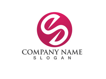 Business corporate letter S logo design vector. preview picture