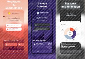 Meditation App UI Kit for IoS and Android