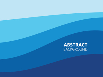 Blue wave water background wallpaper vector preview picture