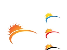 Sun Vector illustration Icon