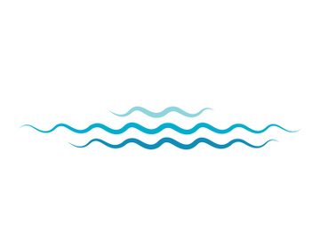 Water wave vector icon illustration preview picture