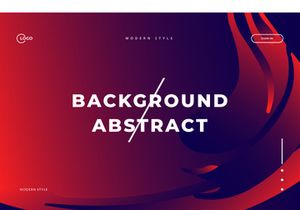 Abstract Background Wave Modern