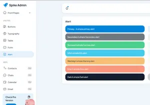 Spike Free React Tailwind Admin Template