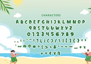Summer Dance - Display Font