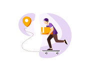 Delivery Service concept