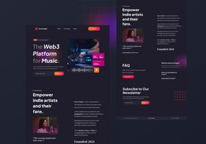 NFT Music Platform UI Kit