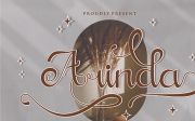 Arinda - Calligraphy Script Font