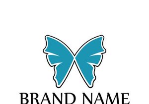 Butterfly logo design