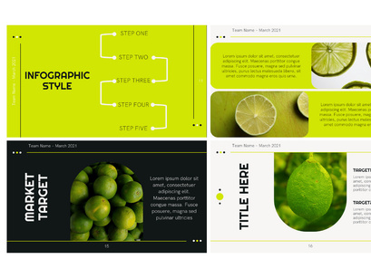 Lime Presentation Template