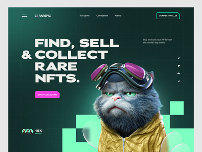 Nftor v2.0 - NFT Market place UI Kit