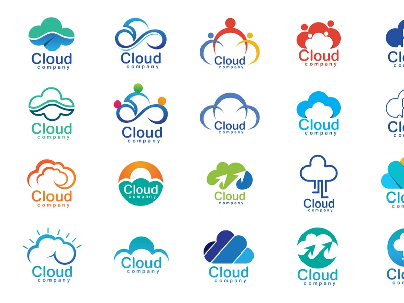 Cloud Logo And Symbol vector