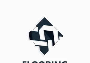 Flooring Logo design, custom Layer Vector elegant business store building