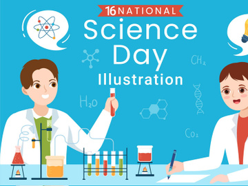 16 National Science Day Illustration preview picture
