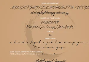 Lingerhend - Classic Script Font